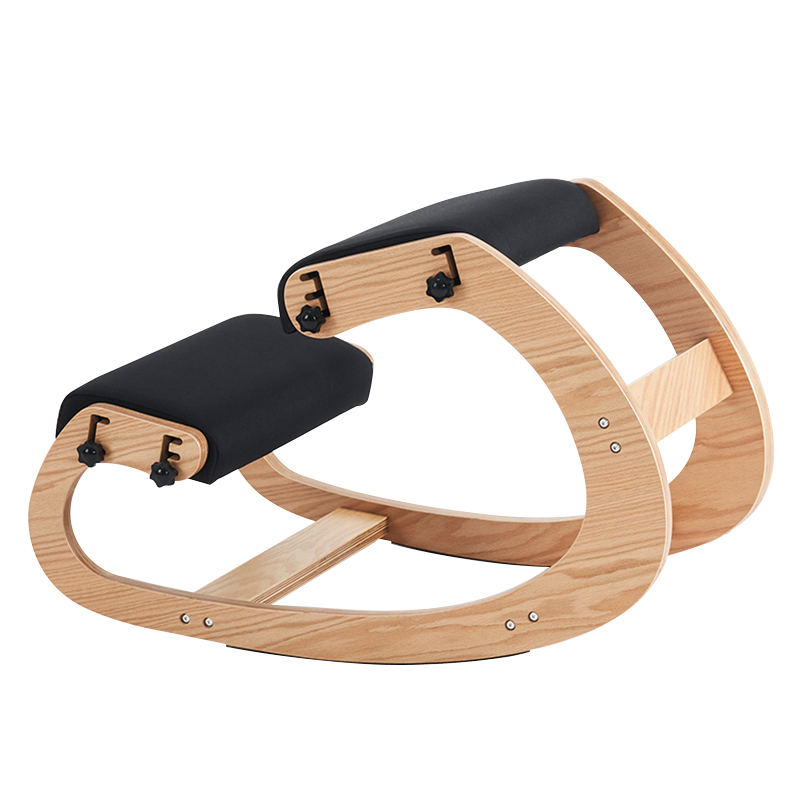 黒布張りシートひざまずくオフィスチェア(Y-C33)