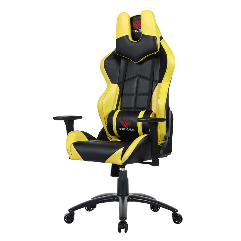 アームレストの高さ調整と前後回転を備えた3D回転ゲーミングチェア(Y-2576)