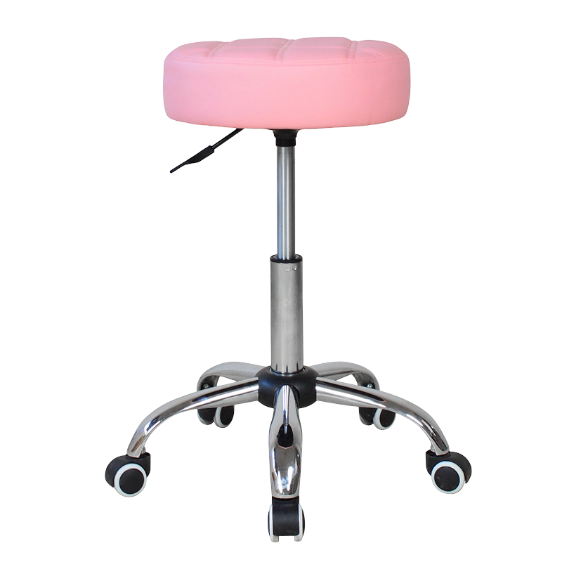 回転シンプルレザーラウンドサロンチェア (GY-1007)