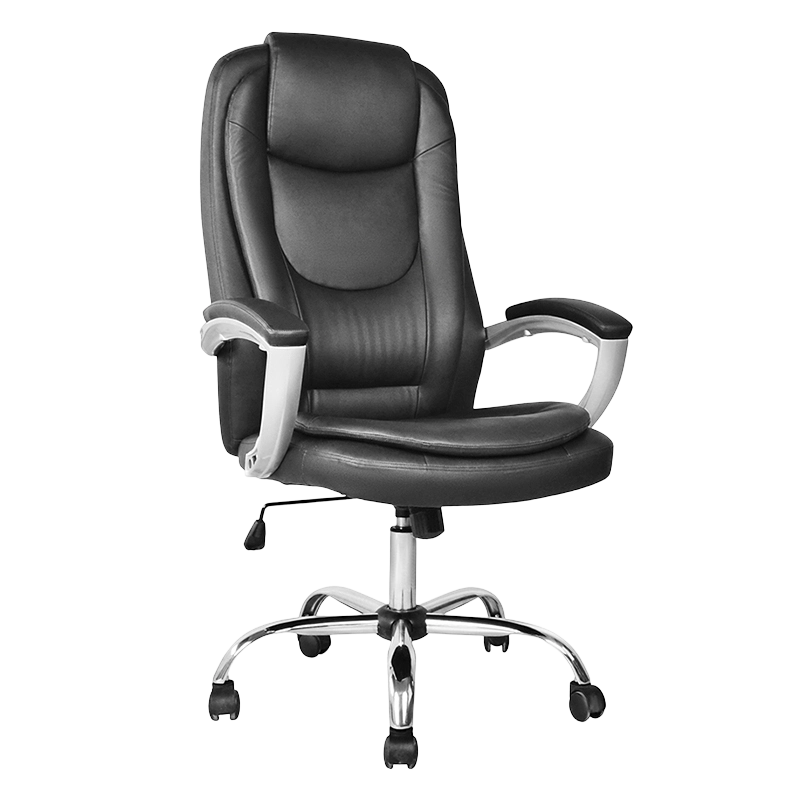 ペイントパッド入りアームレスト付きハイバックエグゼクティブオフィスチェア (M-6123)